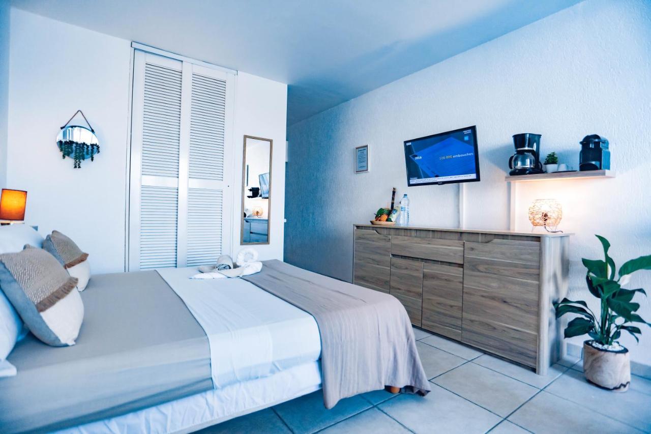 Studio Chic Avec Son Acces Plage Et Sans Coupure D'Eau Le Gosier  Exterior foto